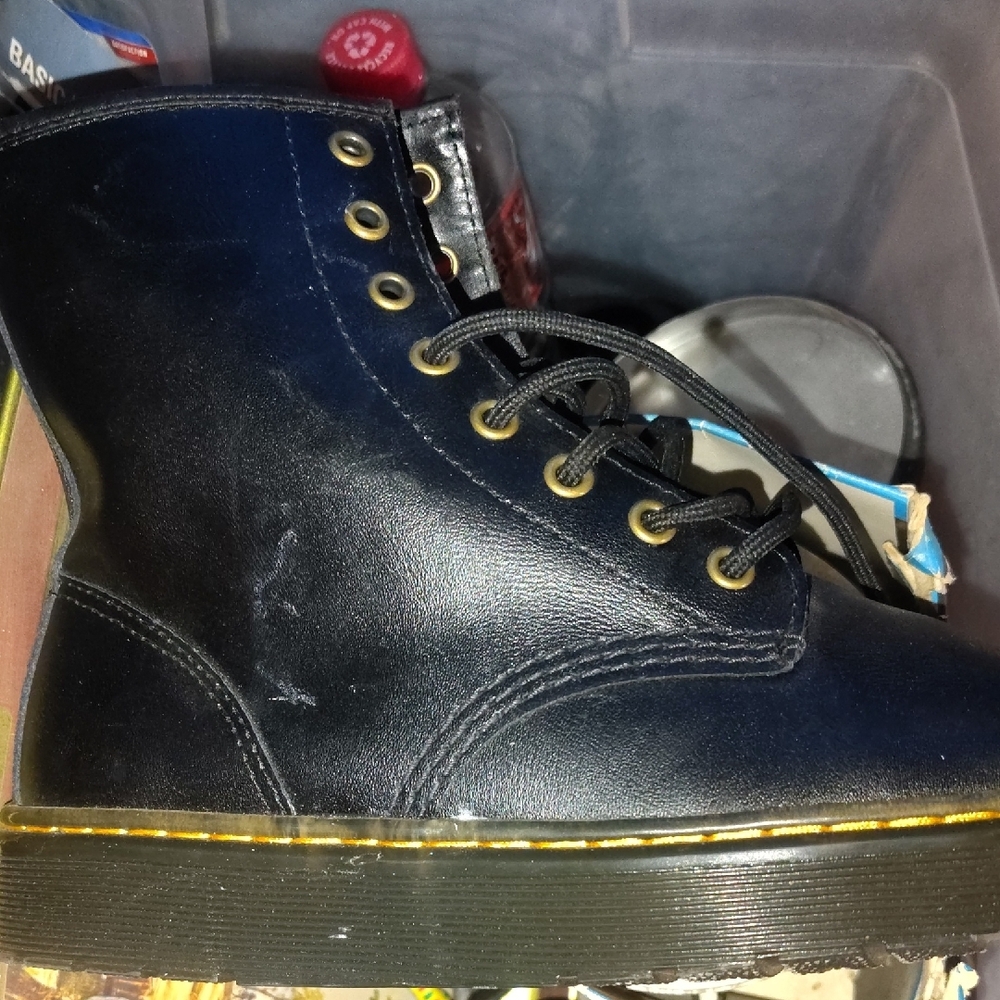 Dr. Martens Black Ankle Boots